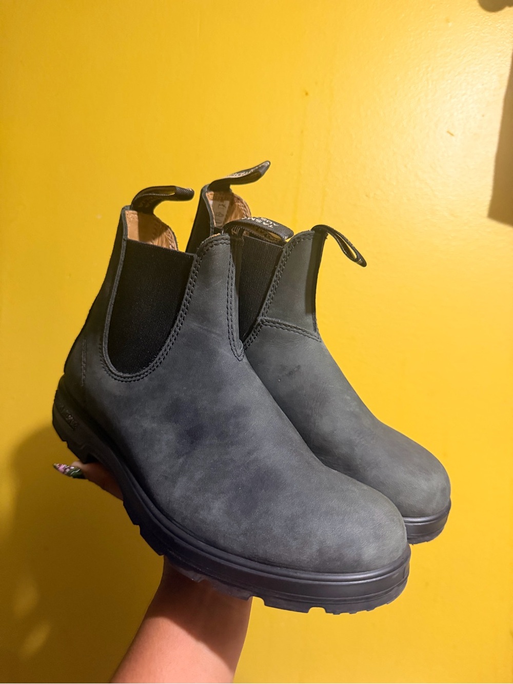 Blundstone Men’s Chukka Boots rustic black